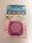 Spc562 049353896588 Sharp Vibrating Pillow Alarm Clock Pink