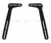 Tss22-b 1-pair Techsol Universal Sound Bar Speaker Brackets Mounts On Tv 5055324013347