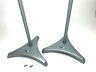 1001411 Omnimount Pair Heavy Duty Cast Iron Adjustable Height Speaker Stands