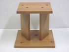 12-18-24-30 42 Custom Made Speaker Stand Ss-h Mini Desktop To Inch Hard Wood