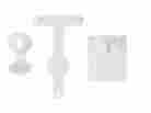 14539 Monoprice Swivel Speaker Mount For Sonos Play 3 White 889028026199