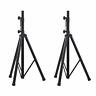 192233077581 Amazon Basics Adjustable Speaker Stand To Aluminum