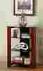 2259125 V35mwf Walker Edison Regal Multi-level Component Stand Wood Cherry Id 812492012849