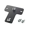 24359.000.55 Km Speaker Wall Mount Adapter Panel Black