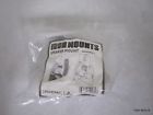 309503wh-1 Iron Mounts One New Universal Satellite Speaker Wall Or Ceiling