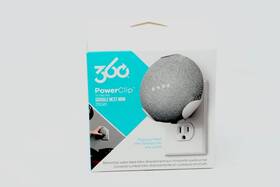 360722-ck 360 Electrical Powerclip Outlet Mount For Google Nest Mini Chalk Speaker Wall Hub 2nd