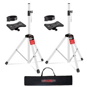 5 Core 810144136769 5core Speaker Stand 2pc Adjustable 31 - 36 Inch Pa Dj Tripod Heavy Duty W 35mm Mount