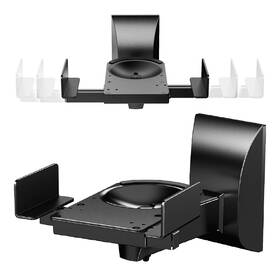 D0102hel17j 5 Core Speaker Wall Mount Adjustable Shelf Holder Swivel 180 Degree Bookshelf Br