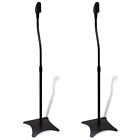50231 Vidaxl Universal Speaker Stand Black Pcs 8718475867036