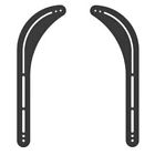 502904bk Gadko Universal Sound Bar Bracket