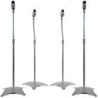 664979957927 Metal Electronics Features Speaker Stands Kit Height Adjustable