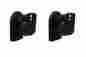6979 Lot Pair Of 2 Brand New Vizio Black Speaker Mount Bracket Stand