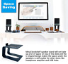 7445011465487 Varwaneo Desktop Speaker Stands Aluminum Metal Save Space