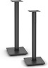 744759961617 Atlantic Bookshelf Speaker Stands Steel Construction Pedestal Style