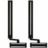 757901773044 Aeon Stands And Mounts Soundbar Speaker Mount With