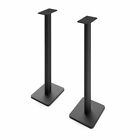 8.00153e 11 Kanto Tall Speaker Stands Black Pair