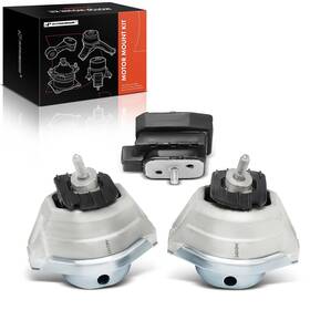 Apem372 A-premium Engine Motor Mount And Transmission Kit Compatible With Bmw 5