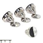 A17044 Facmogu Sets Stainless Steel Speaker Spike Shockproof Adjustable 737123266098