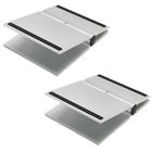 Aav-sdxunidsl2091 Soundxtra Universal Desktop Speaker Stand Large Pair Silver