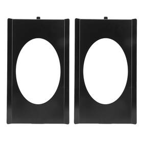 Acoutoqnzp3o7etf Acouto 1 Pair 6x9 Inch Steel Behind Seat Speaker Brackets For C10 1973-1987 - Cab Corne
