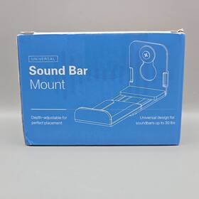 X003i1xvrx Aentgiu New Universal Soundbar Sound Bar Mount Set Adjustable Depth