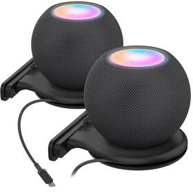 Ukpt149 Ahastyle Ihomepod Mini Wall Mount Holder Abs Stand Built-in Cord Management Stable B