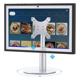 Almoz 667763786239 Riser Stand For Echo Show 21 15 All Generations Adjustable Hei