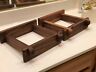 Altec Lansing Custom Made Walnut Speaker Stands For Bolero Speakers