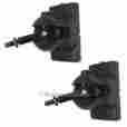 Am30b Pinpoint Am30 Universal Home Theater Speaker Wall Mounts Two Mount Set Black