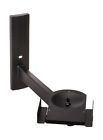 Am41l-black Generic Pinpoint Mounts Speaker Bracket Side Clamping Bookshelf Wall