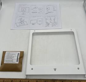 Mehksw2 Amazon Echo Show 15 White Metal Mounting Bracket And Screws Only Replacement Parts