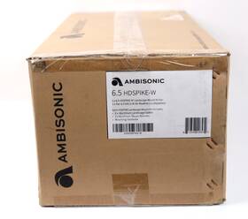 W263 Ambisonic 812348026532 6.5 Hdspike-w Ground Spike Mount - White