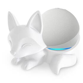 Fba003fox Aprinta Sleeping Fox Stand 3d Printed Echo Dot And Alexa Decorative Smar