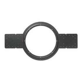76-8e2 Atlas Sound 8-inch Mounting Ring For Loudspeakers 24-inch Studs