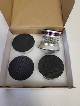 X002pd9sxb Audiocrast Isolation Feet For Speakers And Subwoofers 1.75x1.5 Inch