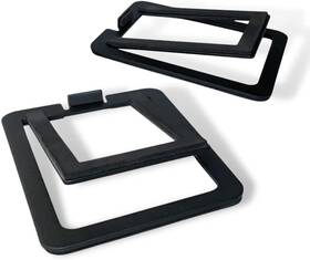 Ds1m Audioengine 744110678444 Metal Speaker Stands Pair - Tilted For Desktop Pc Speakers Stu