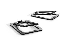Ds2m Audioengine Desktop Speaker Stands - Black New Free Shipping