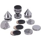 Az59144816757c9-us Imported Dayton Audio Black Chrome Isolation Cone Set 844632019081