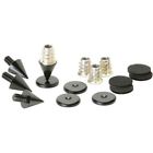 Az591448167646b-us Imported Dayton Audio Black Speaker Spike Set Pcs 844632083358