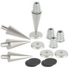 Az5914481676bf0-us Imported Dayton Audio Satin Nickel Spike Set Pcs 844632083426