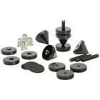 Az591448167781b-us Imported Dayton Audio Black Speaker Spike Set Pcs 844632083501