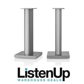 Fp43249 B&w Bowers And Wilkins Fs-700 S3 Bookshelf Speaker Floor Stands - Silver