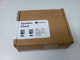 Balolo 260488553979 Speaker Stand U.s. Walnut Wood Surface Finish Natural Coating Ba-lss-nus