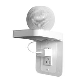 Beliefluo 192236824397 Outlet Shelf Holder Bathroom Decor With Built-in Cable Management A Space Sa
