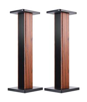 Bimiti 973357081913 Wood Grain Speaker Stands 36 Inch Universal Floor Stand Pair Heavy Du