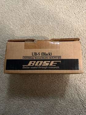 145875-1 Bose 004532 Ub-5 Universal Wall Ceiling Mount Kit Black