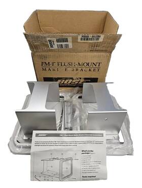 008251 Bose Fm-1 Flush Mount Marine Speaker Bracket Kit For 151 Environmentals White