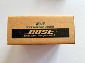 Wc-5b Bose 017817037105 Black Wall/ceiling Mount Kit Complete New Open Box