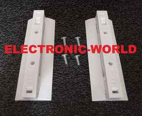 151se Bose 161 Pair Of Genuine Oem White Wall Mount Speaker Swivel Brackets