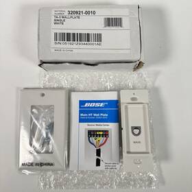 320921-0010 Bose Ta-3 Wallplate Single White